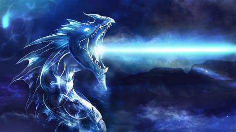 Blue Fire Dragon Wallpapers - Top Free Blue Fire Dragon Backgrounds ...