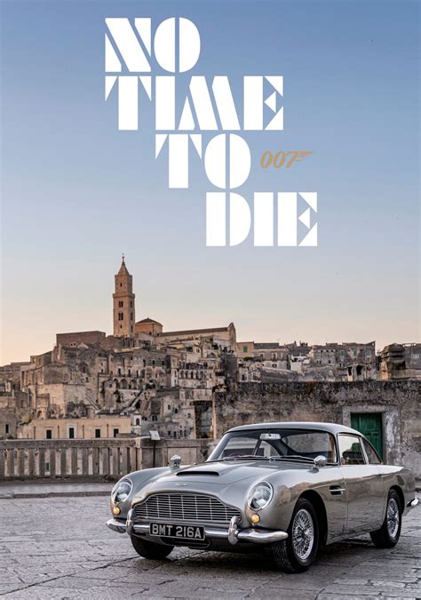 JAMES BOND: NO TIME TO DIE Aston Martin Poster Print