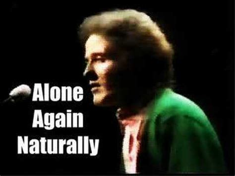 ALONE AGAIN (NATURALLY) - Gilbert O'Sullivan (cover) - YouTube