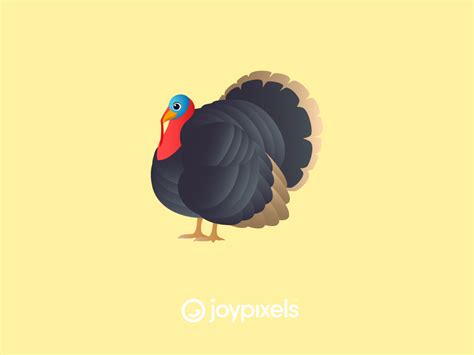 The JoyPixels Turkey Emoji - Version 6.0 by JoyPixels on Dribbble