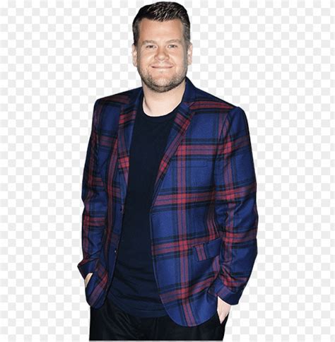 James Corden On Into The Woods Taking Over The Late - Plaid PNG ...