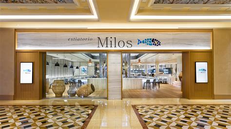 estiatorio Milos | Greek Restaurant in Las Vegas | The Venetian