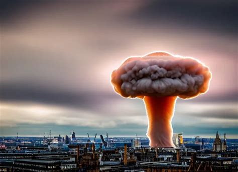 nuclear mushroom cloud over london, 8 k, sharp detail, | Stable Diffusion | OpenArt