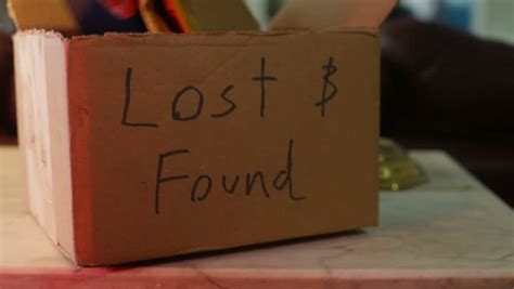 Lost And Found Box. Stock Footage Video 2769209 - Shutterstock