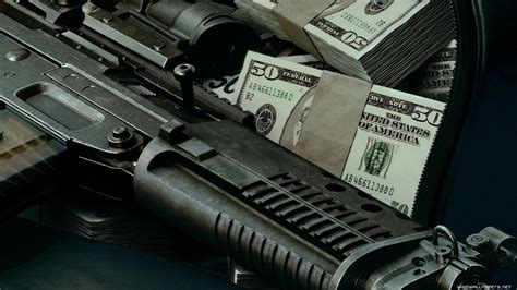 Guns And Money Wallpapers - Wallpaper Cave