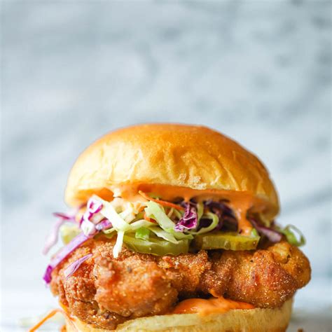 Fried Chicken Sandwiches - Damn Delicious