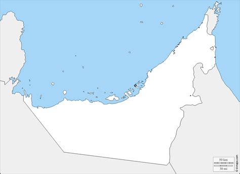 مجموعة خرائط صماء لدولة الامارات العربية المتحدة - المعرفة الجغرافية | كتب ومقالات في جميع فروع ...