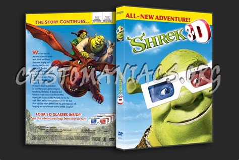 Shrek 3D dvd cover - DVD Covers & Labels by Customaniacs, id: 108397 free download highres dvd cover