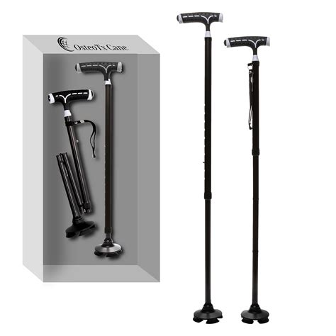 Buy OsteoTx [2-Pack] Walking Canes for Men, Women, Seniors. Home ...