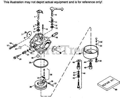 Tecumseh CA-631957B - Tecumseh Carburetor Carburetor Parts Lookup with Diagrams | PartsTree