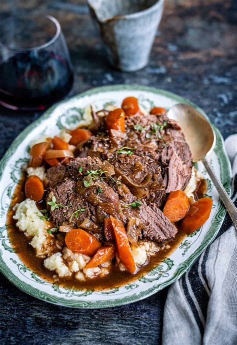 Slow Cooker Venison Roast - Supergolden Bakes