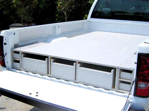 10 Free DIY Truck Bed Slide Plans | Slide out Storage Drawers