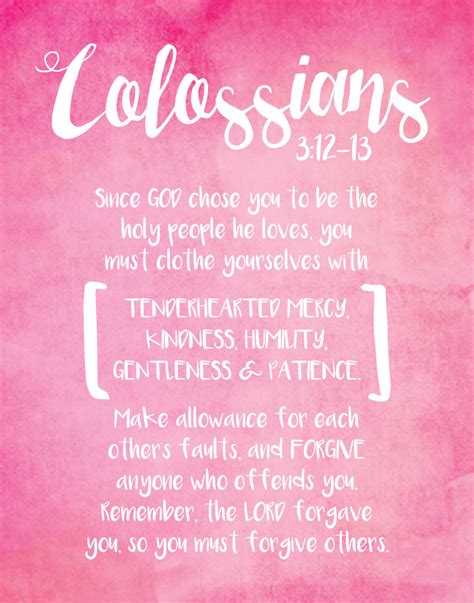 Clothe yourselves with tenderhearted mercy – Colossians 3:12 – Seeds of Faith