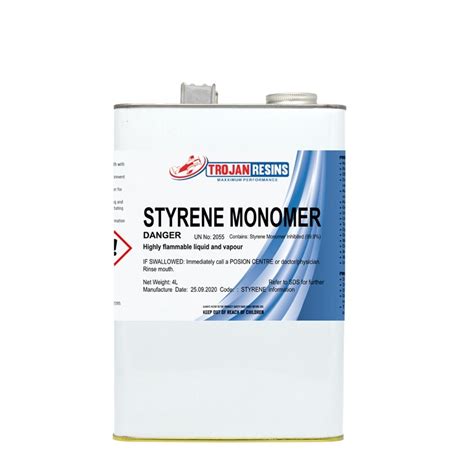 Styrene Monomer – Trojan Fibreglass Online