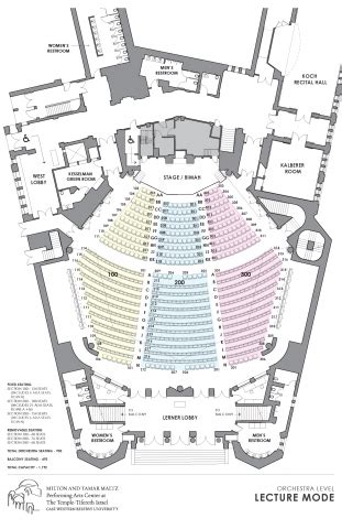 Maltz Theatre Seating Chart | Elcho Table