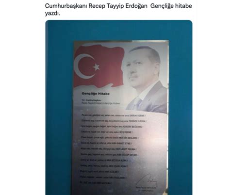 Cumhurbaşkanı Recep Tayyip Erdoğan Tarafından Kaleme Alınmış Bir ...