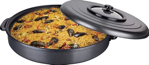 Jata PE550 Electric Paella Pan for 12-16 People, Diameter 55 cm, Metal ...