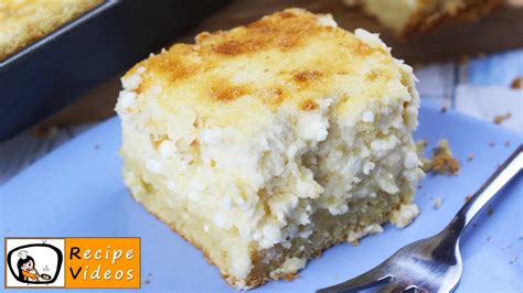 Cottage Cheese Pie with Sour Cream - Recipe Videos