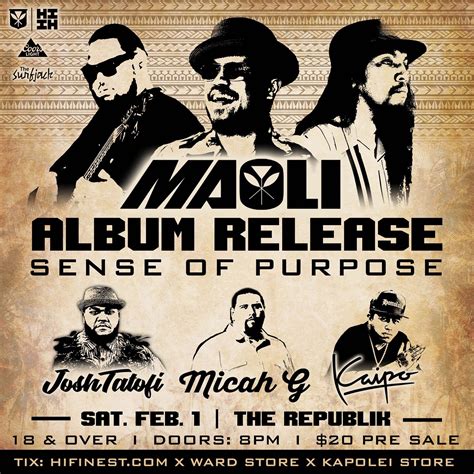 Maoli Album Release — Hawaii's Finest