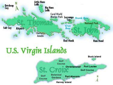 St Croix Usvi Map