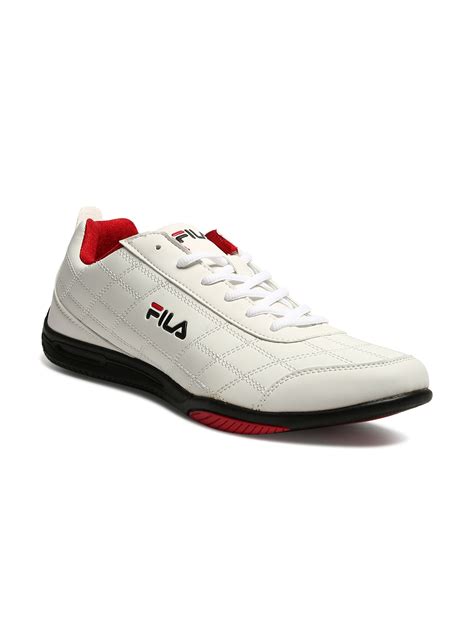 Buy FILA Men White Sneakers - Casual Shoes for Men 9246981 | Myntra