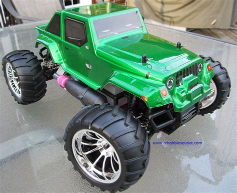 RC Nitro Gas Monster Truck HSP 1/10 Scale 4WD RTR 2.4G 10315 ...