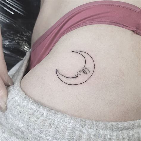 UPDATED: 40 Symbolic Crescent Moon Tattoos (August 2020)