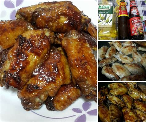 Resipi Kepak Ayam Bakar Madu ni masak guna kuali je. Mudah! | Quick cooking recipes, Honey ...