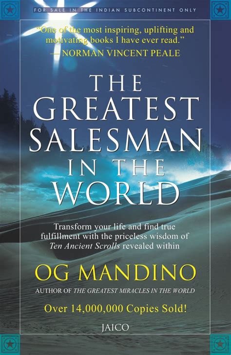 Buy The Greatest Salesman In The World by Og Mandino online - Jaico Publishing House