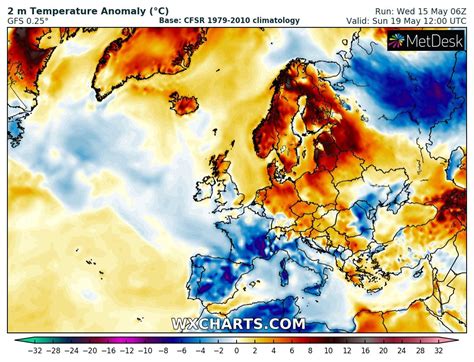 UPDATE: Summer temperatures across parts of north Europe this weekend ...