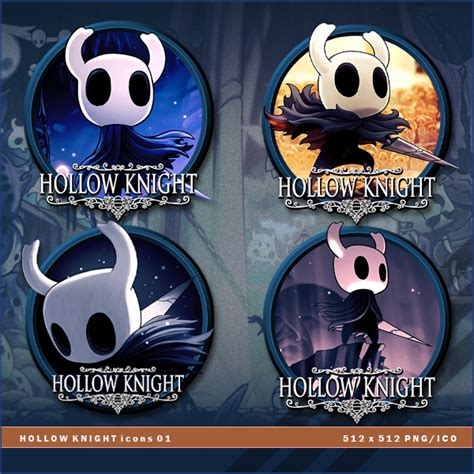 Hollow Knight icons by BrokenNoah on DeviantArt