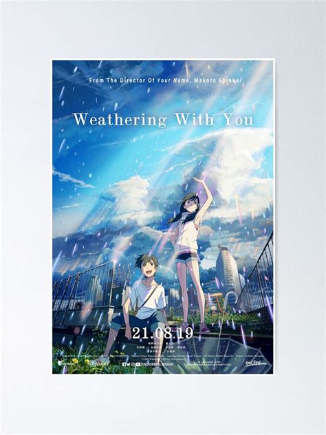 "Weathering With You" Poster by HipHopBoys | Redbubble