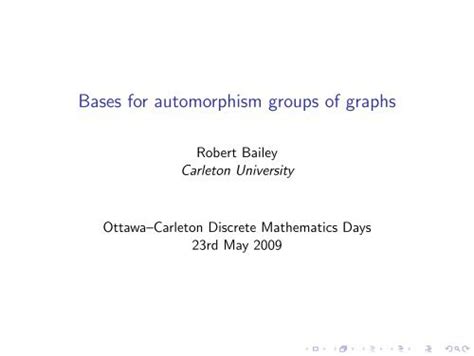 Bases for automorphism groups of graphs