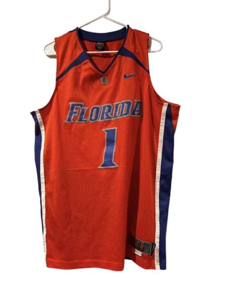 VINTAGE - NIKE Team - Elite Series - Florida Gators #1 - Basketball Jersey Larg $55.99 - PicClick