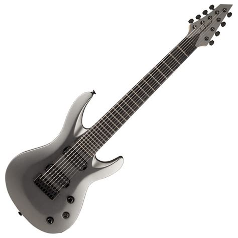 Jackson USA Select B8 8-String Guitar, Satin Gray at Gear4music.com