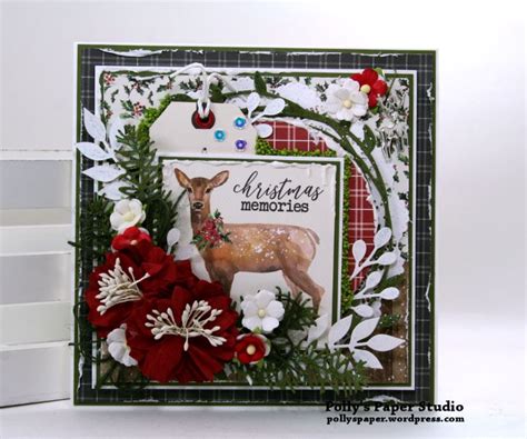 Really Reasonable Ribbon Blog: Christmas Memories Greeting Card