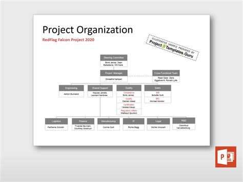 Project Organization Chart