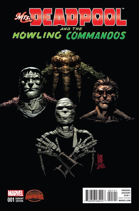 Mrs. Deadpool and the Howling Commandos #1 (Howling Cover) | Fresh Comics