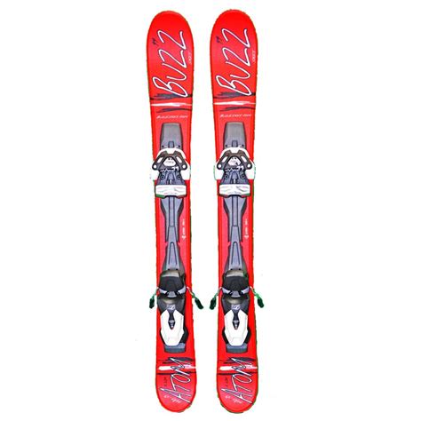 Buzz Atom MAX V3 RED 99cms Snow Blade Ski with Bindings