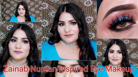 Zainab Numan Inspired Eye Makeup Tutorial | Full Face Makeup Step By Step - YouTube