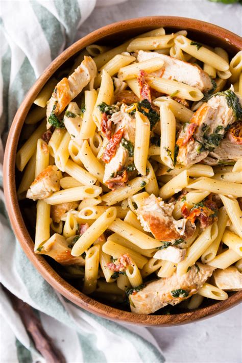 Creamy Tuscan Chicken Penne - Easy Peasy Meals