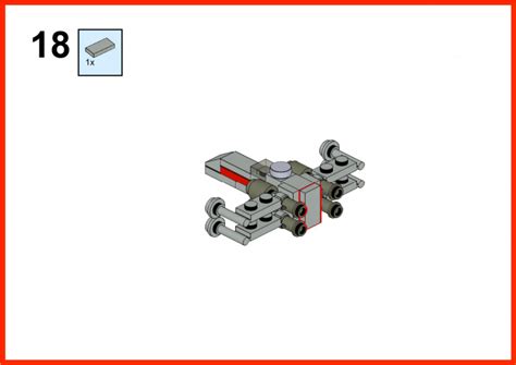 Lego Mini X-Wing Instructions - RileyTracy.com