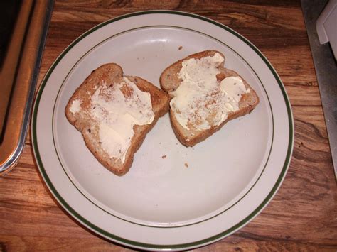 Free picture: toast, buttered