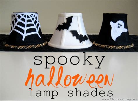 Spooky Halloween Lamp Shades | Charisa Darling