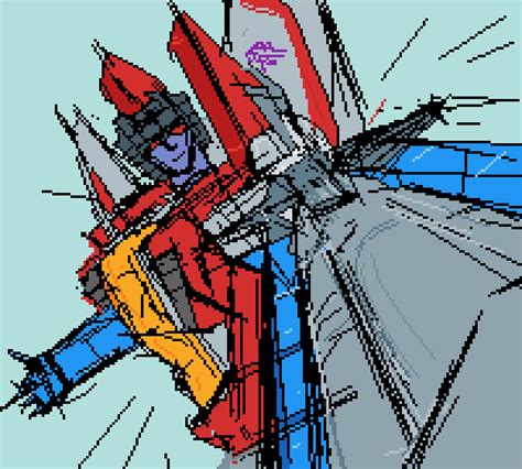 Camden - starscream pixel art