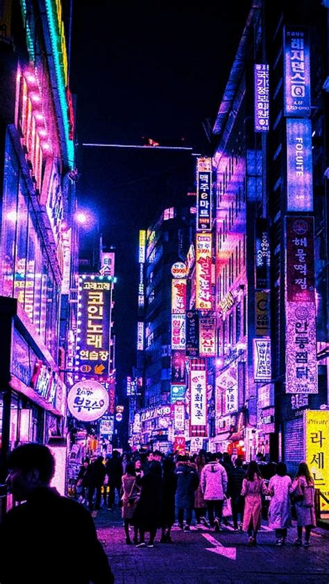 South Korea, city, colors, love, people, roads, south korea, view, HD phone wallpaper | Peakpx