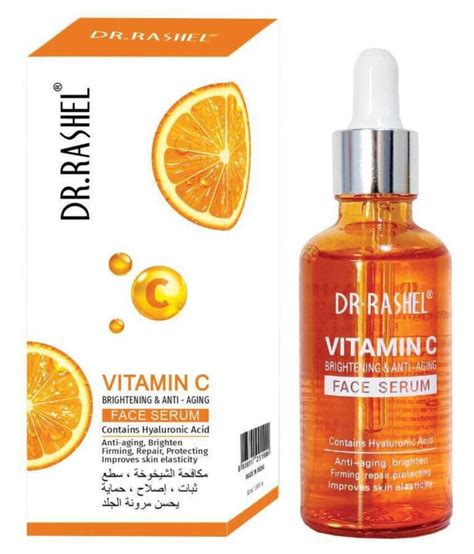 Dr Rashel Vitamin C Face Serum Hyaluronic Acid Brightening Anti Aging ...