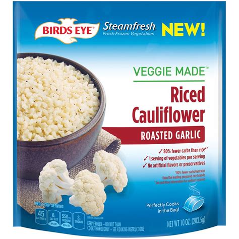 Birds Eye Steamfresh Veggie Made™ Riced Cauliflower with Savory Herb ...