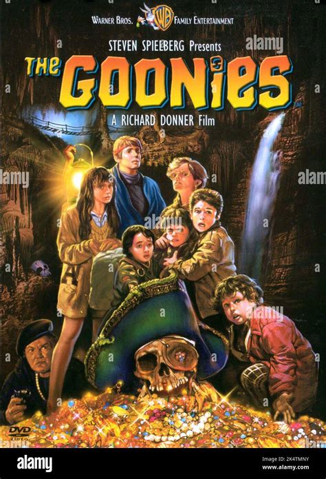 The Goonies 1985. The Goonies Movie Poster Stock Photo - Alamy