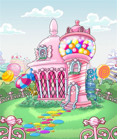 yue's deviantART favourites | Candy house, Candy art, Cute drawings